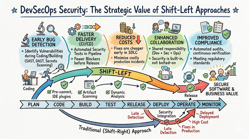DevSecOps Security: The Strategic Value of Shift-Left Approaches