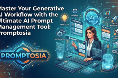 Master Your Generative AI Workflow with the Ultimate AI Prompt Management Tool: Promptosia