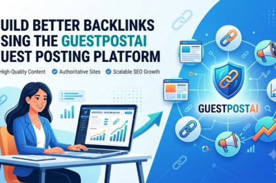 Build Better Backlinks Using the GuestPostAI Guest Posting Platform