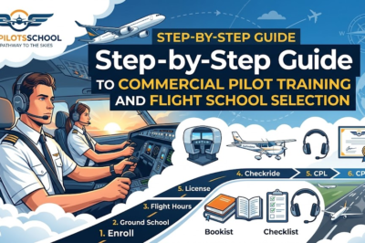 Step-by-Step Guide to Commercial Pilot Training and Flight School Selection